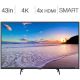 Sharp | 4K UHD DEL Télévision intelligente 4T-C43DL3UR  | 5504043