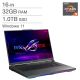 ASUS | ROG Strix G16 Ordinateur portable de jeux 16 po AMD Ryzen 9 8940HX – 32 Go RAM 1 To SSD NVIDIA GeForce RTX 5060 8 Go | G614PMCS96