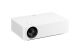 LG  | 4K UHD LED Smart Home Theater CineBeam Projector – White | HU70LA