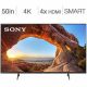 Sony - Téléviseur intelligent Google 4K HDR 50 po KD50X85J (Pas de livraison sur les téléviseurs)