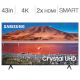 Samsung | Téléviseur intelligent 4K HDR 43