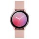 1370382 SMR830 Samsung Galaxy Watch Active 2, 40mm Aluminum Rose Gold Bundle With Cosmetic Imperfections 