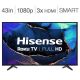 Hisense 43 in. Smart 1080p TV 43H41 (No Shipping on TV's) (ONLINE Purchase ONLY)