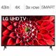 LG - Téléviseur intelligent 4K UHD 43 po 43UN7000 (Pas de livraison sur les téléviseurs)