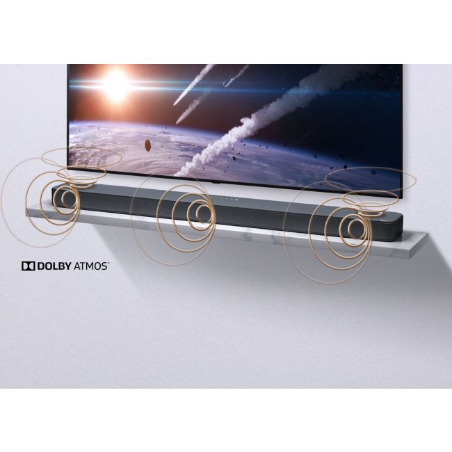LG | 3.1.2 Channel 440W Sound Bar w/ Meridian Technology & Dolby