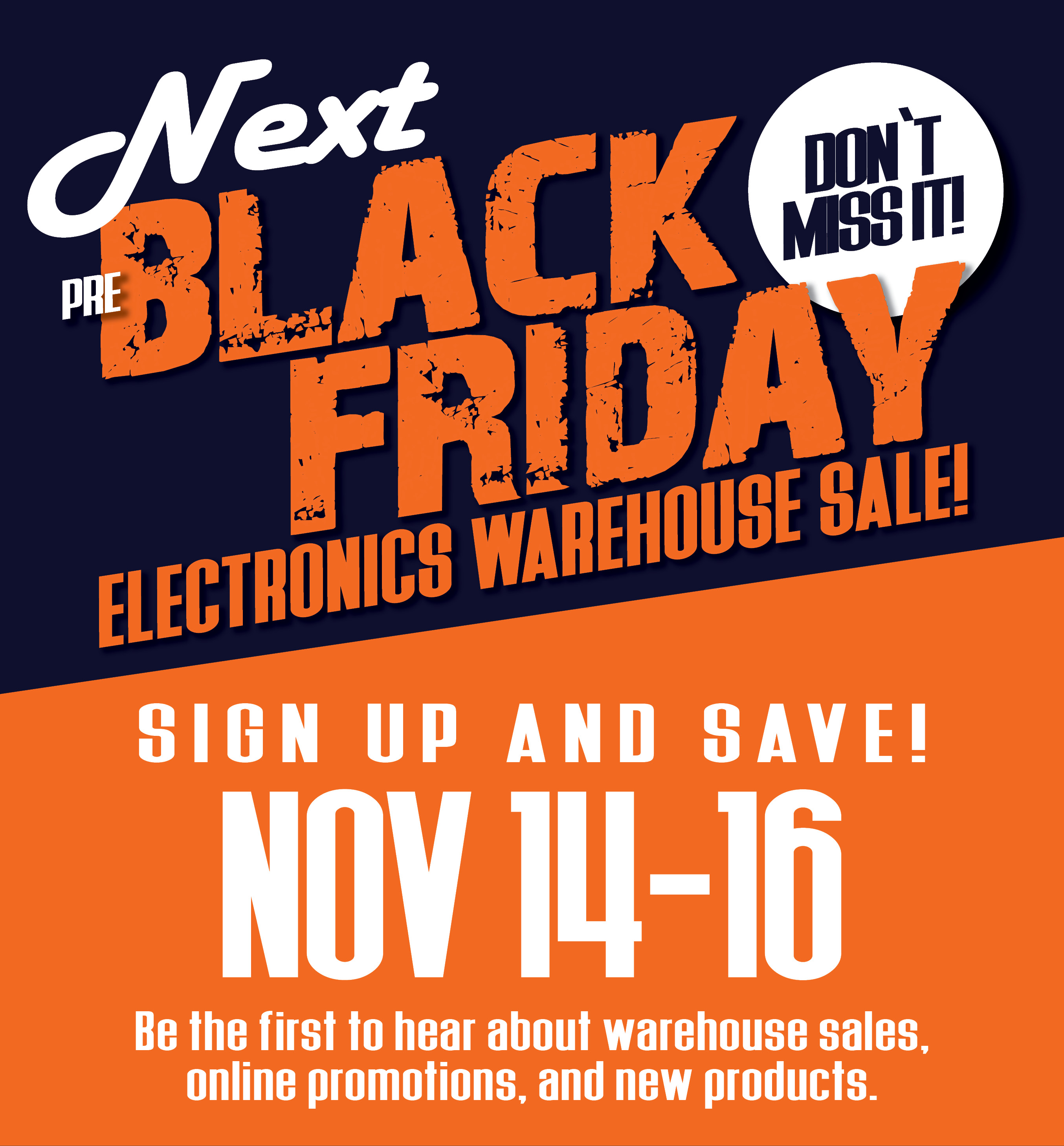 Nov Warehouse Sale En