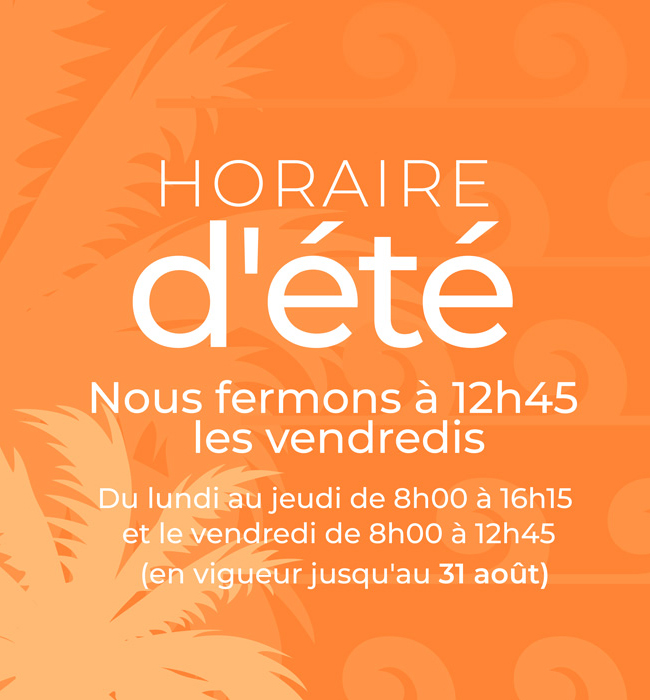 Summer Hours 2026 FR